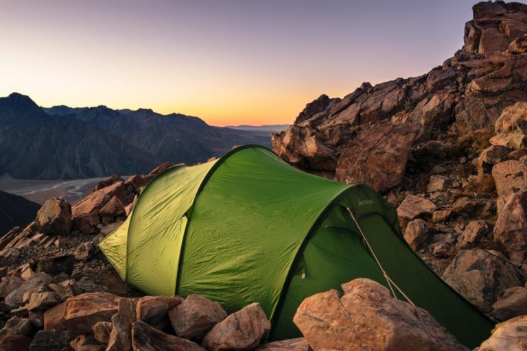 Camping in New Zealand