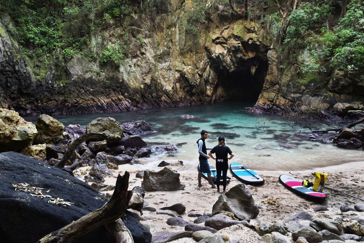 What"SUP" in Whangamata: Paddleboarding to Donut Island