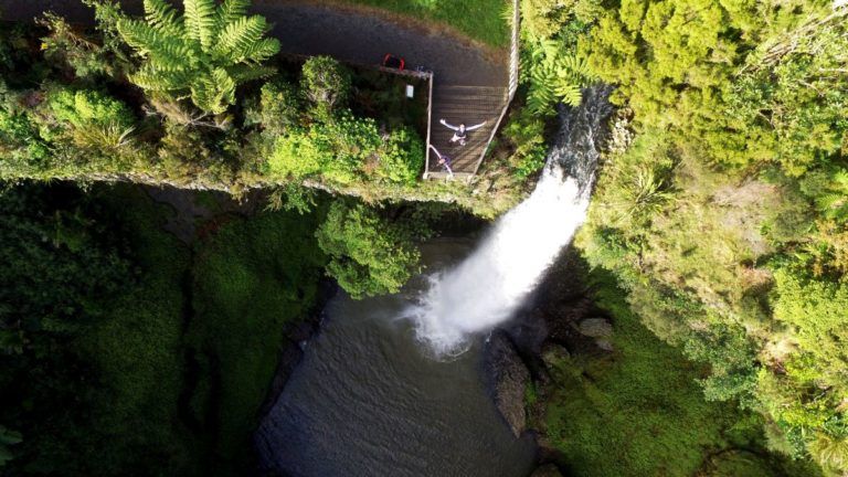 Being Awesome at Bridal Veil Falls
