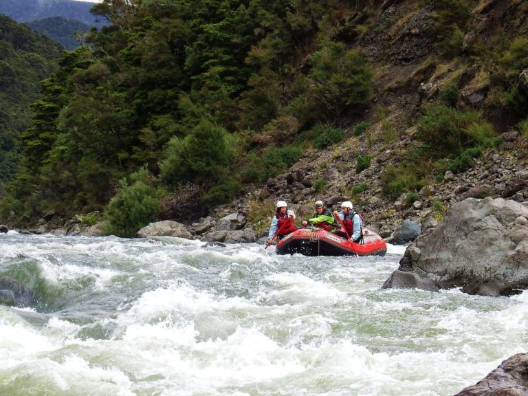 White Water Rafting in Napier - Day 262