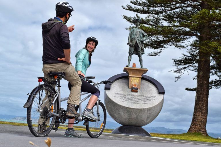 Tandem Bike Tour of Gisborne City - Day 272