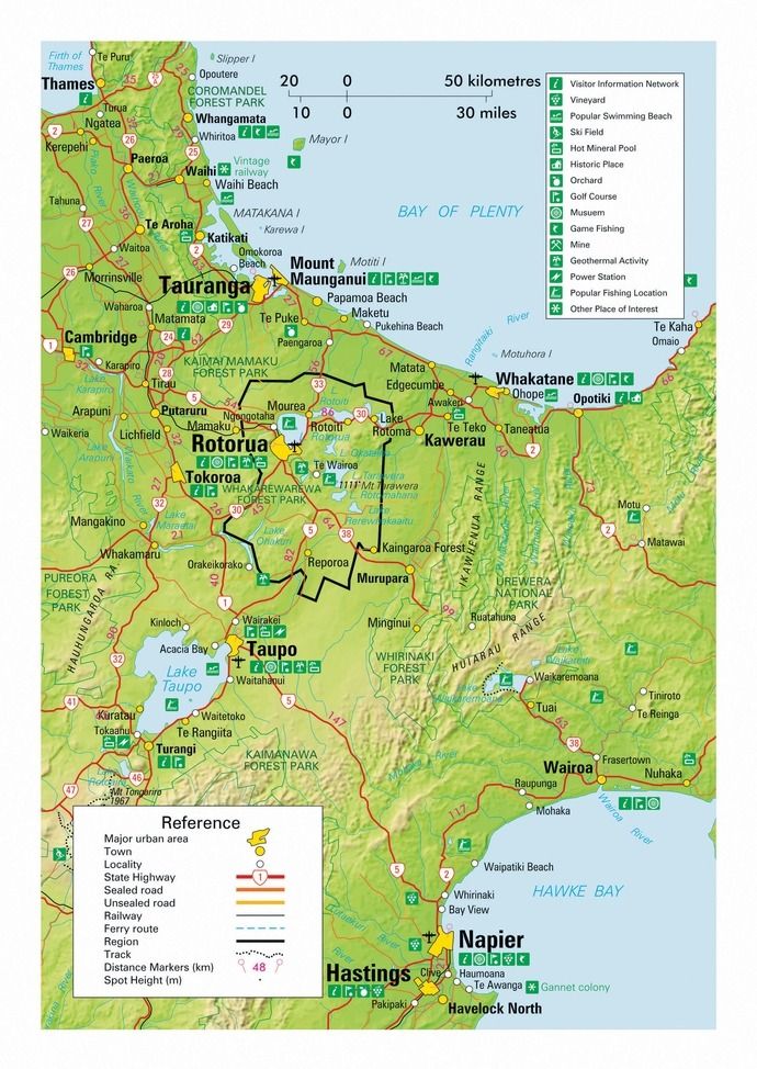 New Zealand Scenic Drives: The North Island Scenic Routes