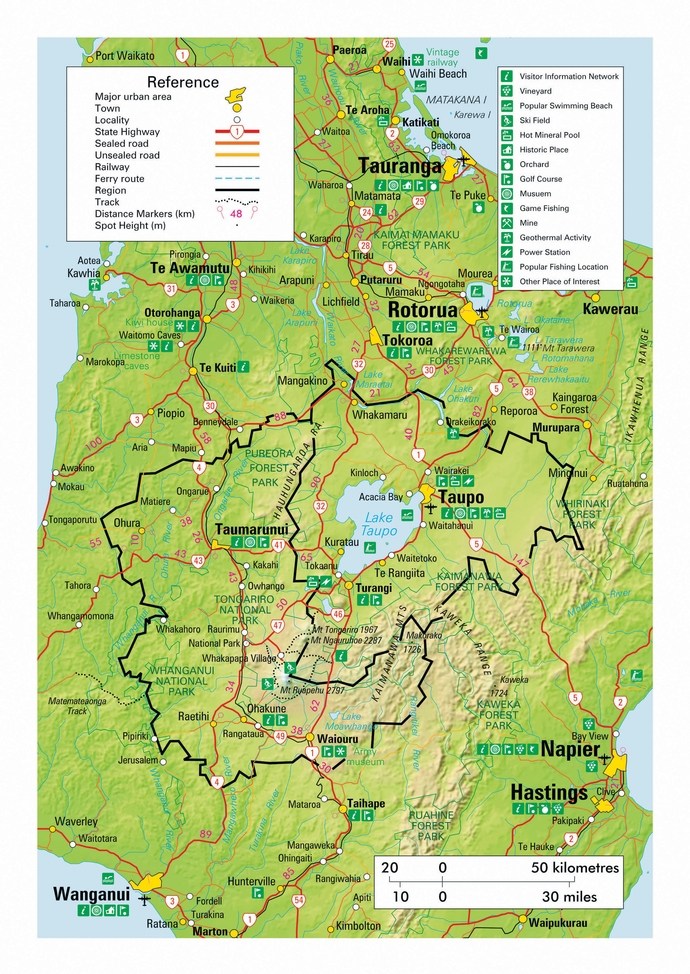 New Zealand Scenic Drives: The North Island Scenic Routes